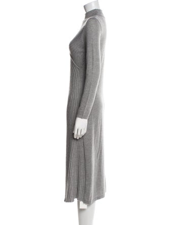 Violante Nessi Wool Midi Length Dress