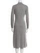 Violante Nessi Wool Midi Length Dress