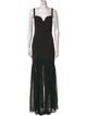 Violante Nessi Square Neckline Long Dress