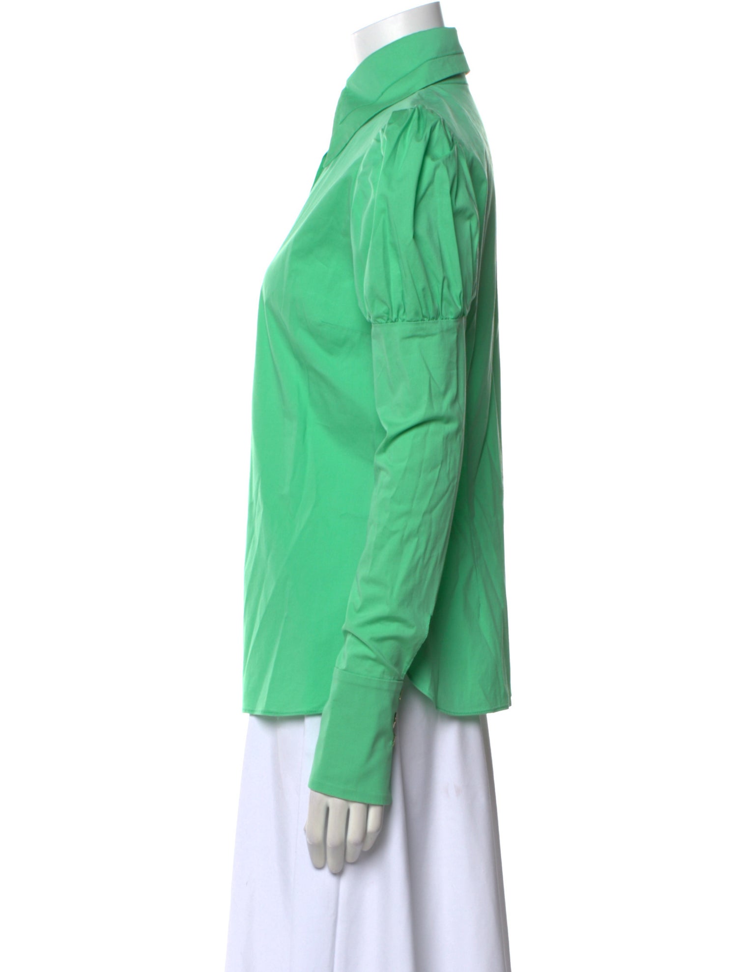 Violante Nessi Long Sleeve Button-Up Top