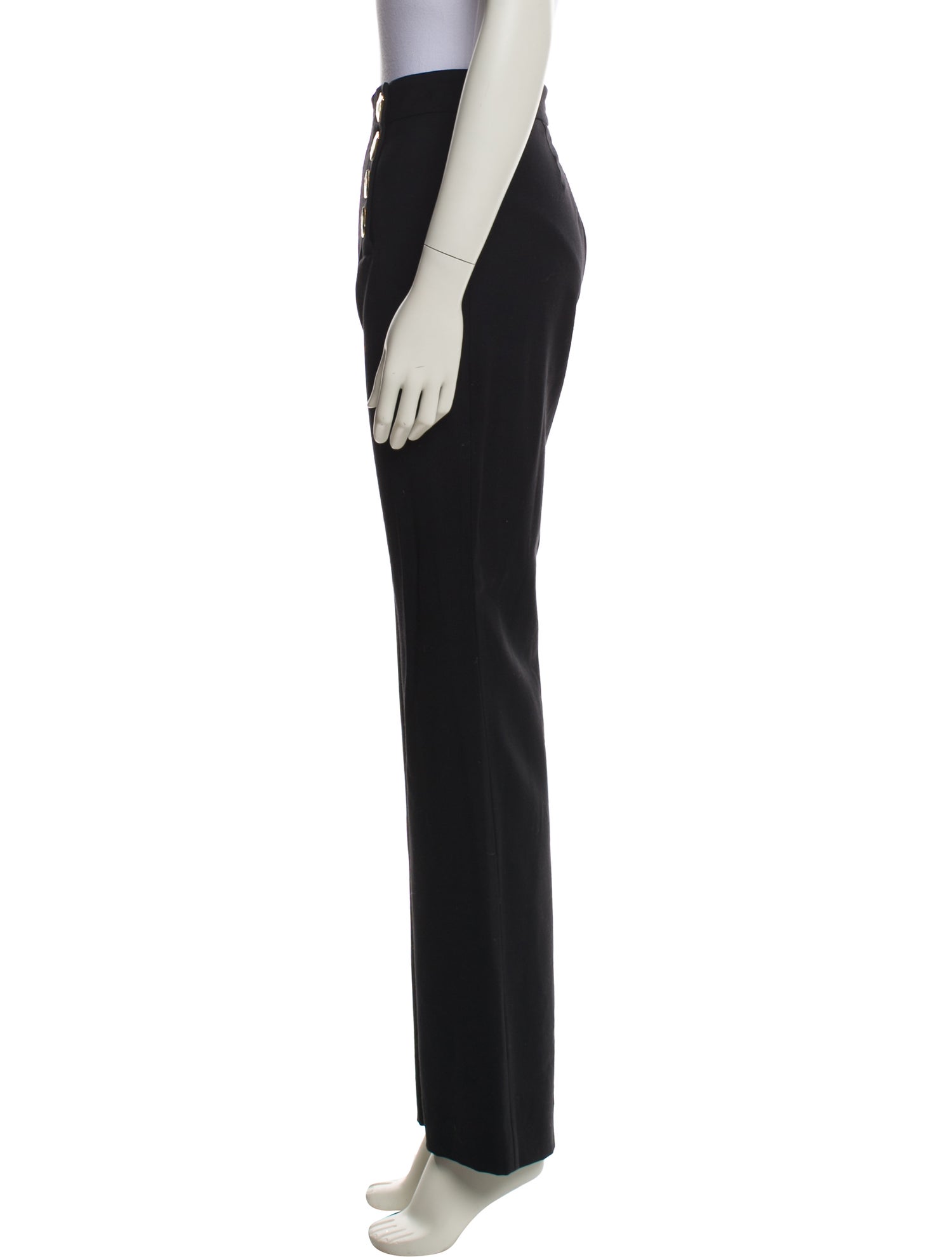 Violante Nessi Virgin Wool Wide Leg Pants