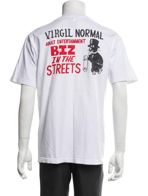Virgil Normal Graphic Print Crew Neck T-Shirt