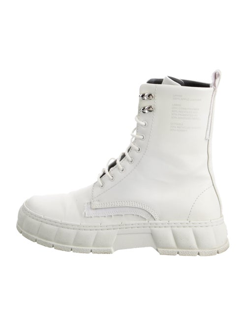 VIRÓN Vegan Leather Combat Boots