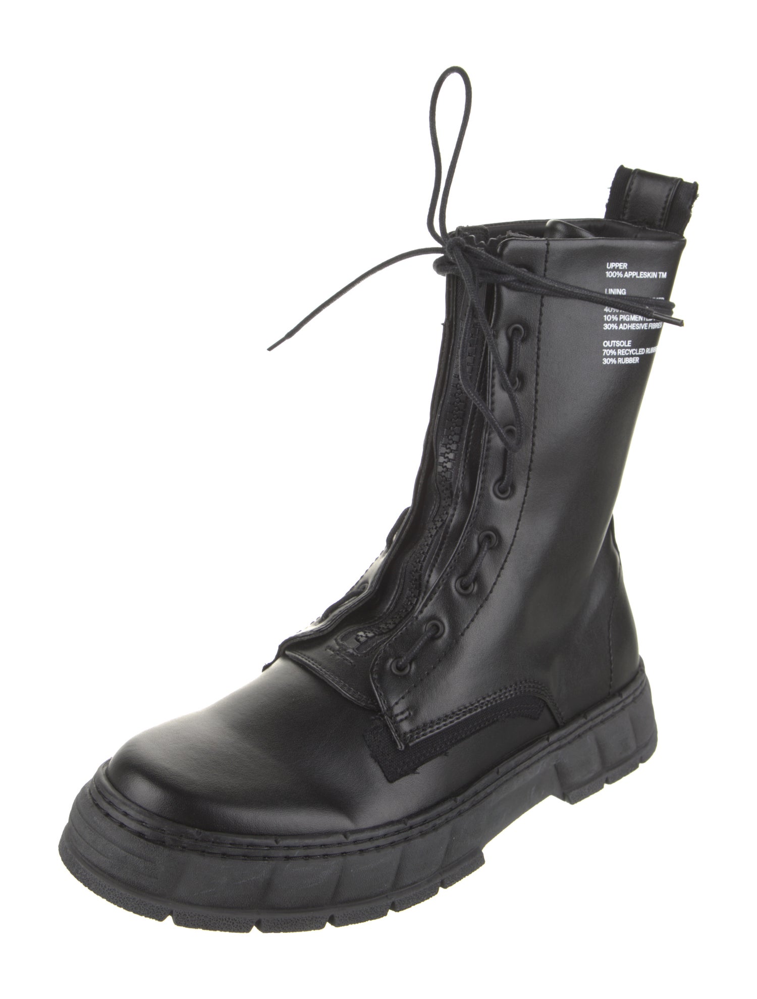 VIRÓN Leather Combat Boots