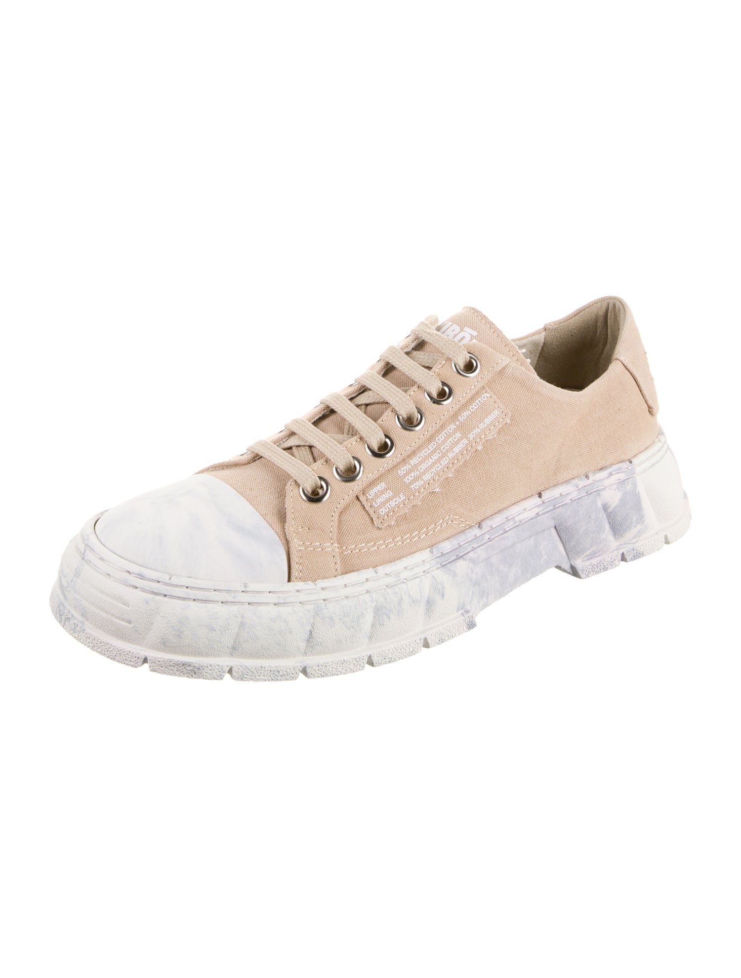 VIRÓN Canvas Graphic Print Sneakers w/ Tags