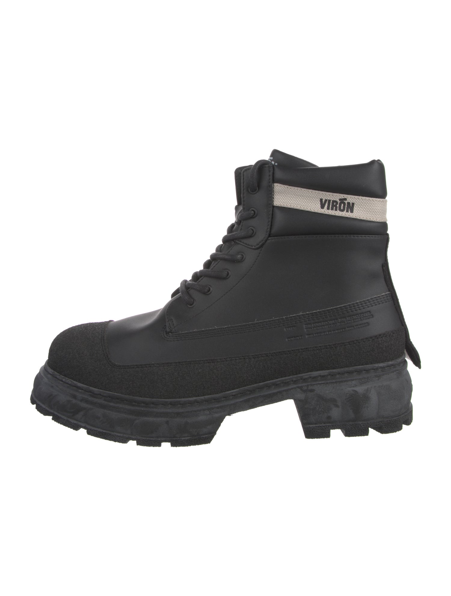 VIRÓN Vegan Leather Combat Boots