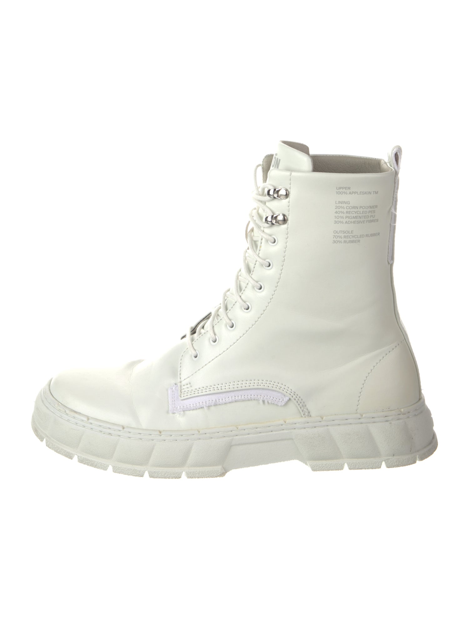 VIRÓN Vegan Leather Combat Boots