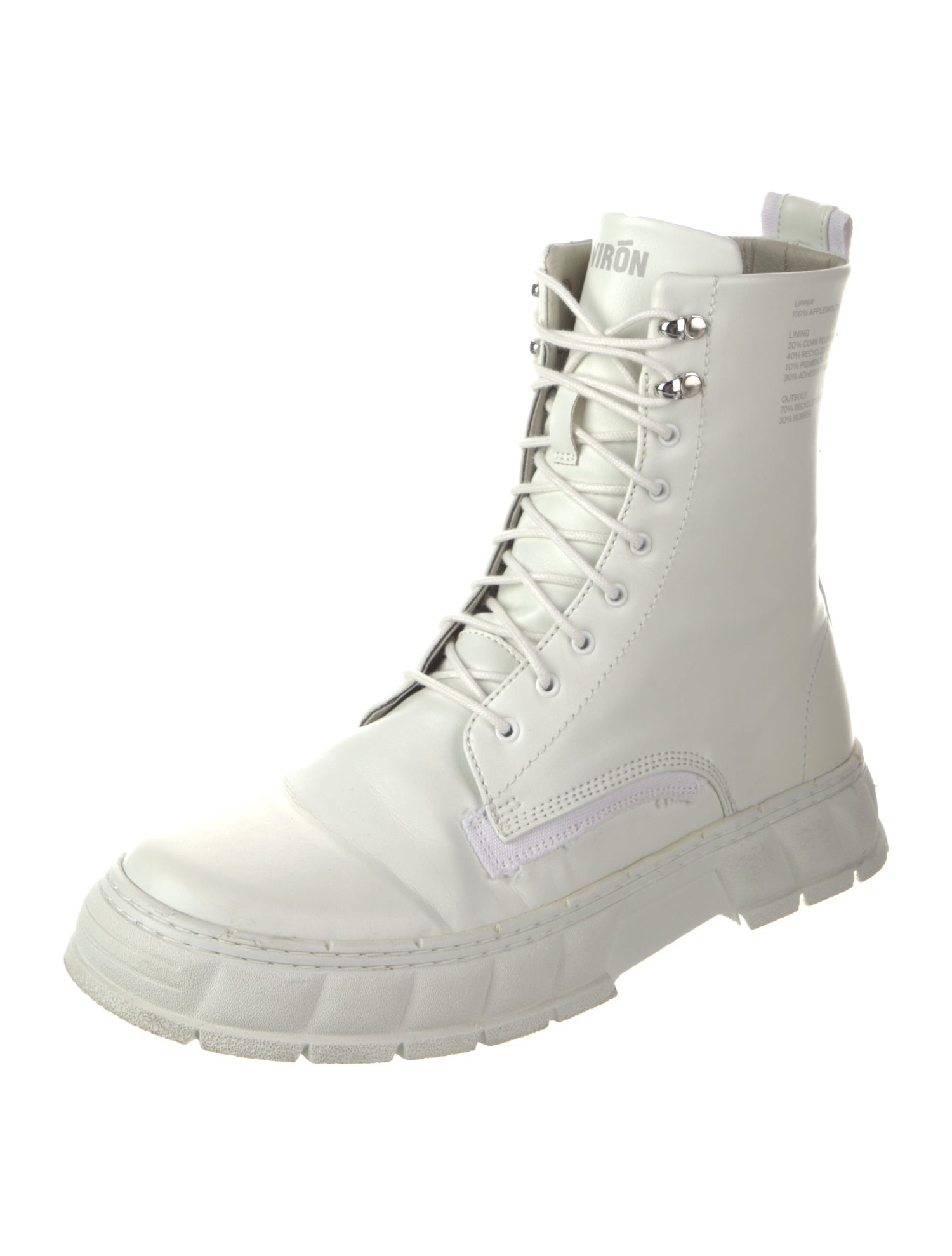 VIRÓN Vegan Leather Combat Boots