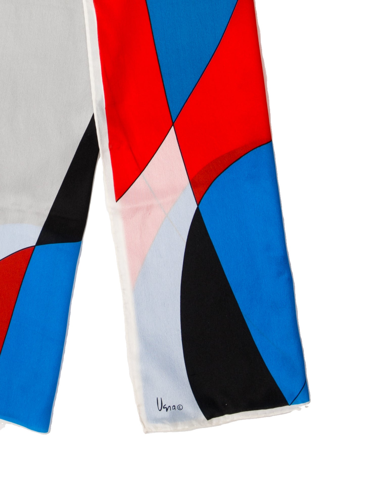 Vera Neumann Colorblock Pattern Scarf