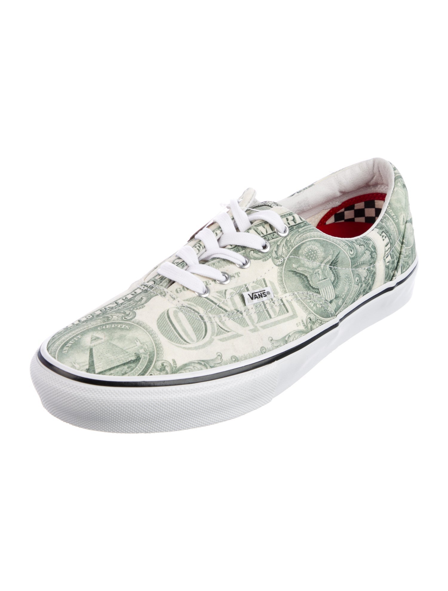 Vans x Supreme Skate Era 'Dollar Bill' Sneakers w/ Tags