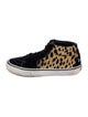 Vans x Supreme Sk8-Mid Velvet Leopard Sneakers