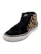 Vans x Supreme Sk8-Mid Velvet Leopard Sneakers
