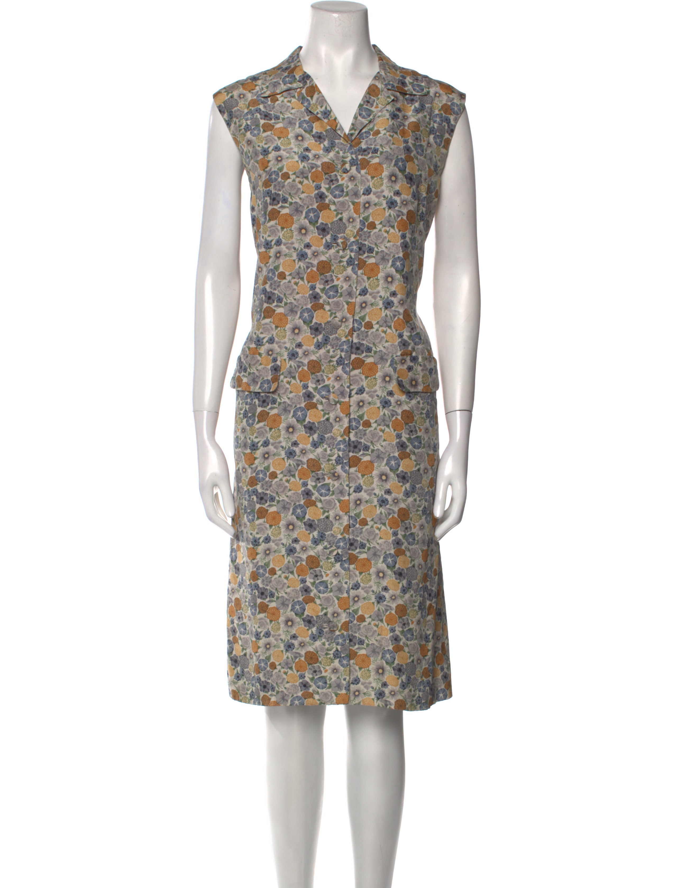 Vintage - Unbranded Vintage Knee-Length Dress