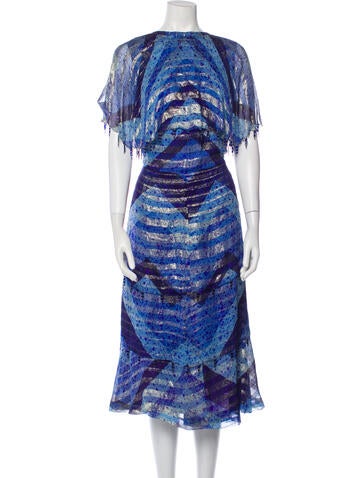 Vintage - Unbranded Dresses 1970's Midi Length Dress XS