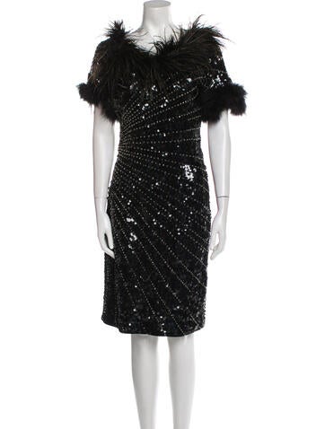 Vintage - Unbranded Dresses Knee-Length Dress S