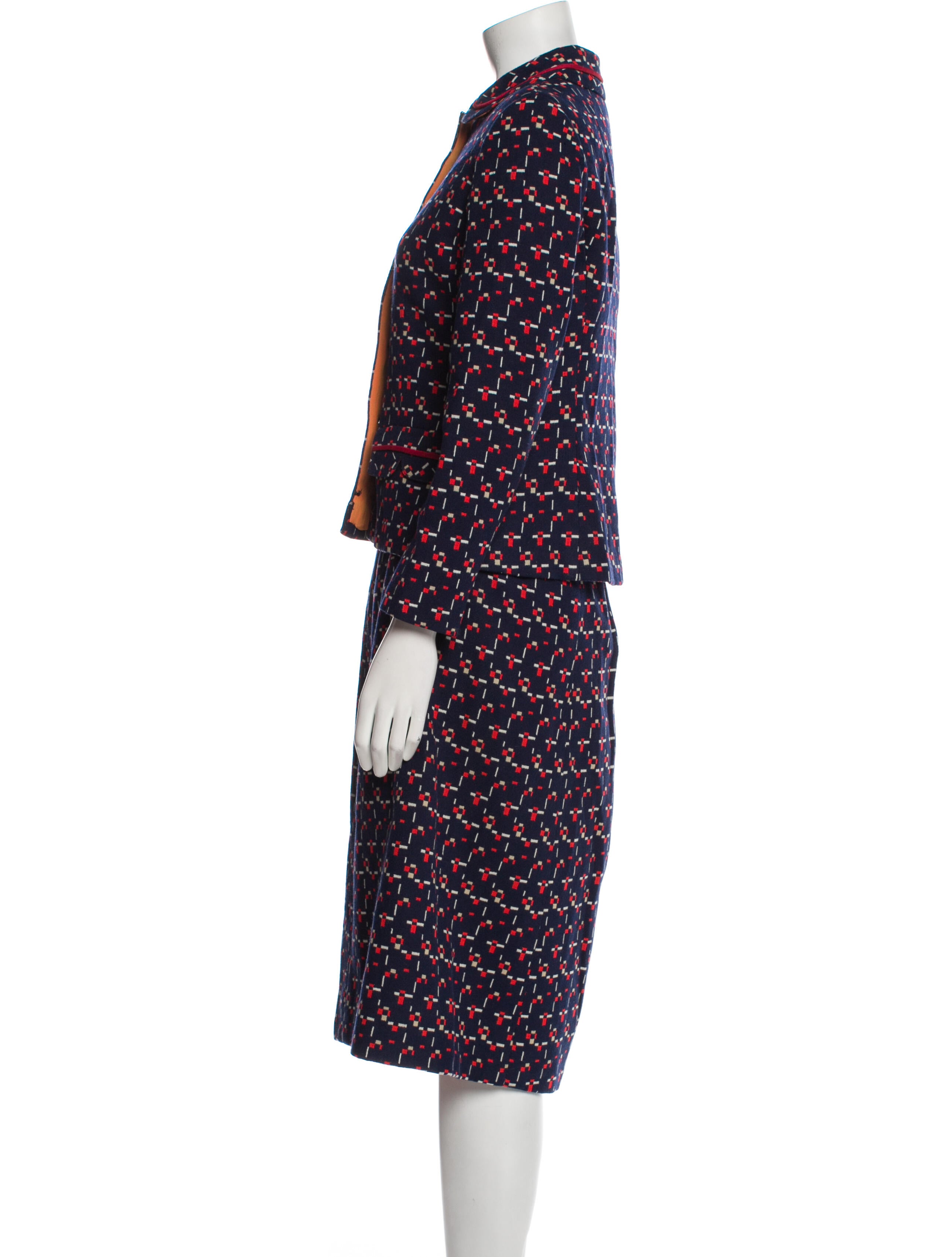 Vintage - Unbranded Vintage Late 1950's - Early 1960's Skirt Suit