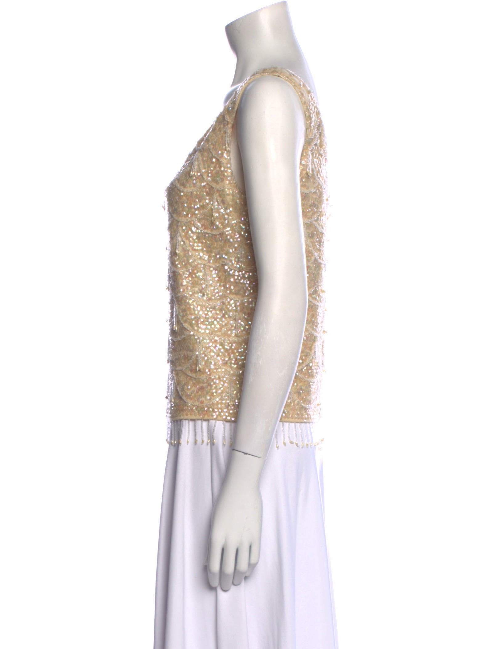 Vintage - Unbranded Vintage Scoop Neck Top