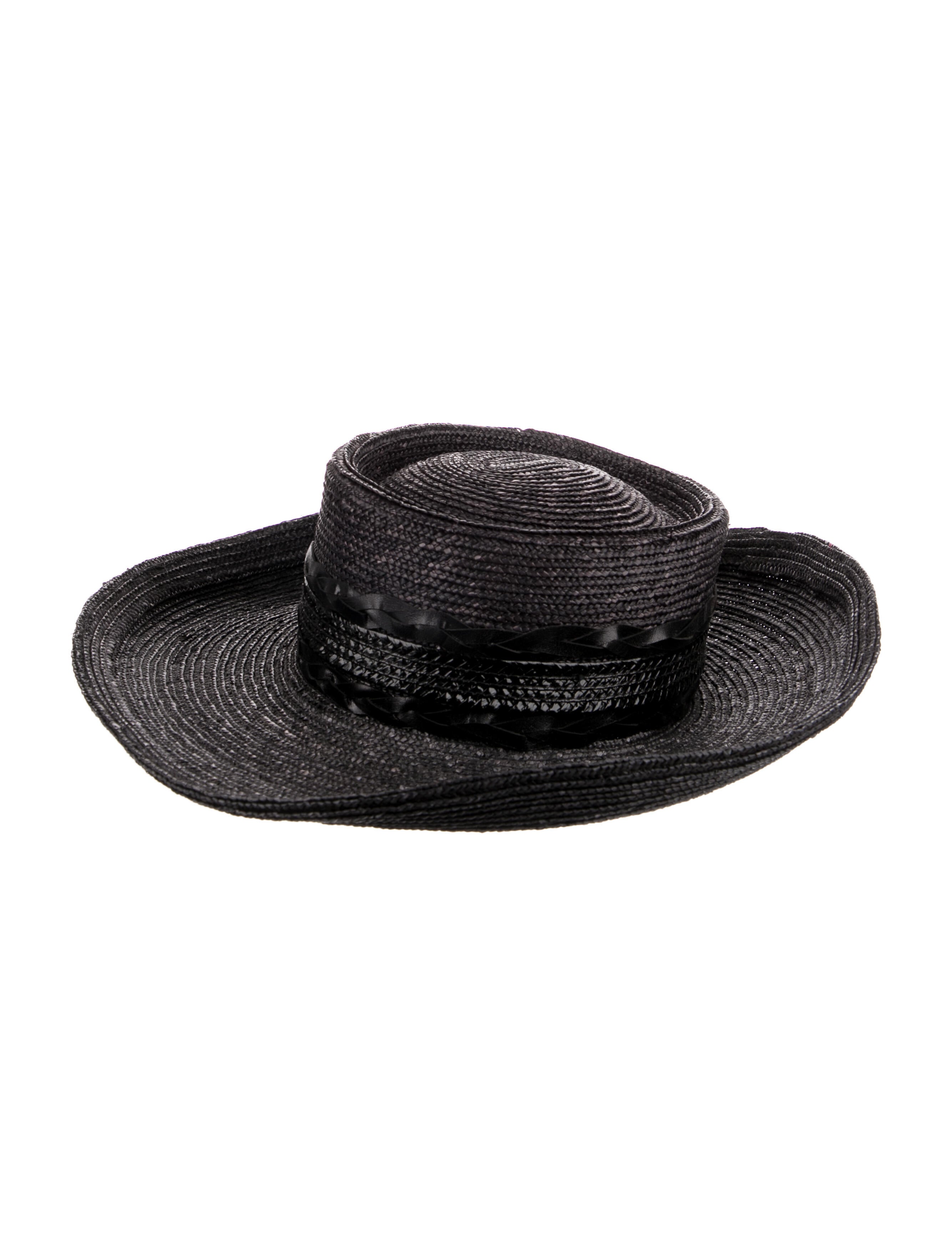 Vintage - Unbranded Solid Straw Hat