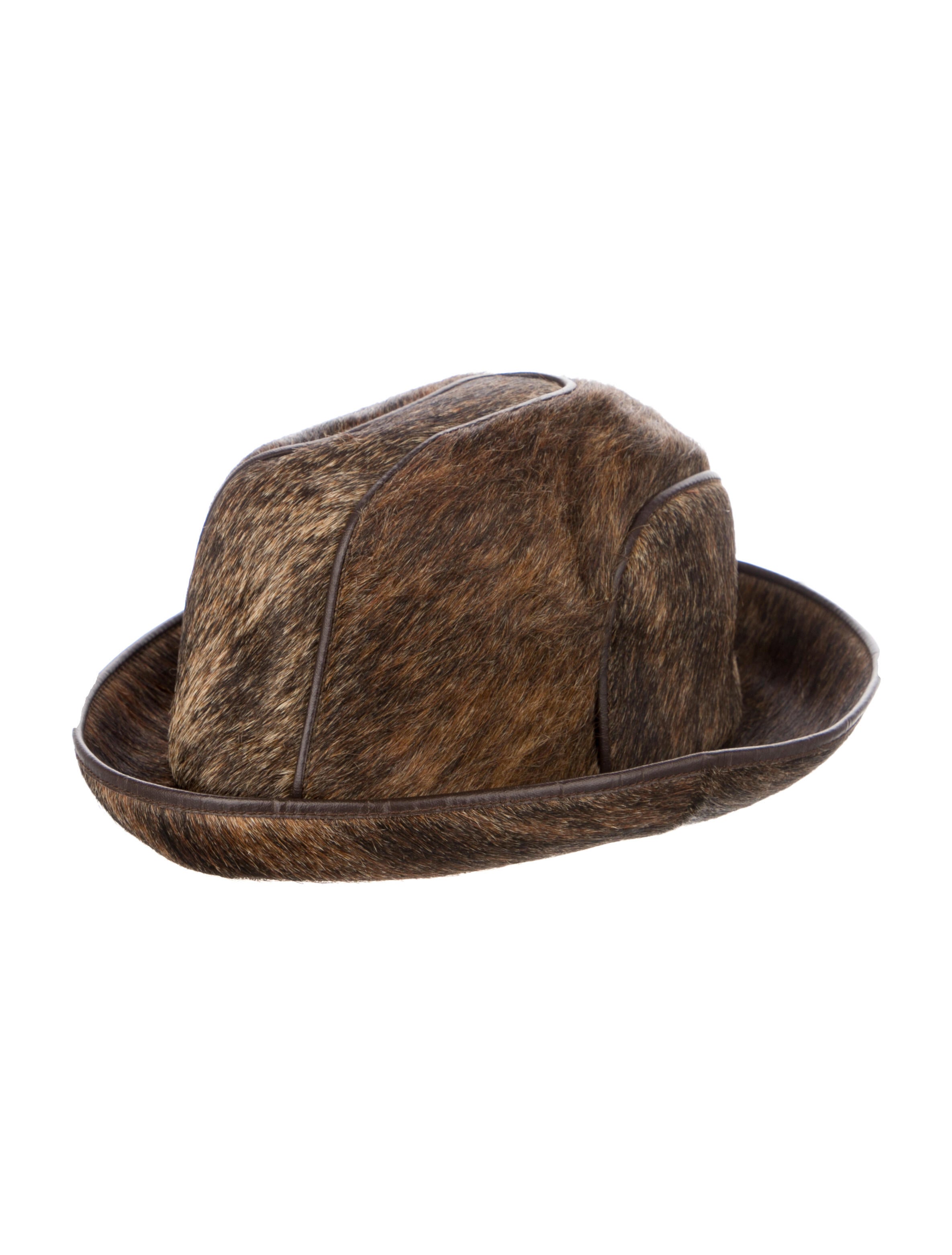 Vintage - Unbranded Calf Hair Bowler