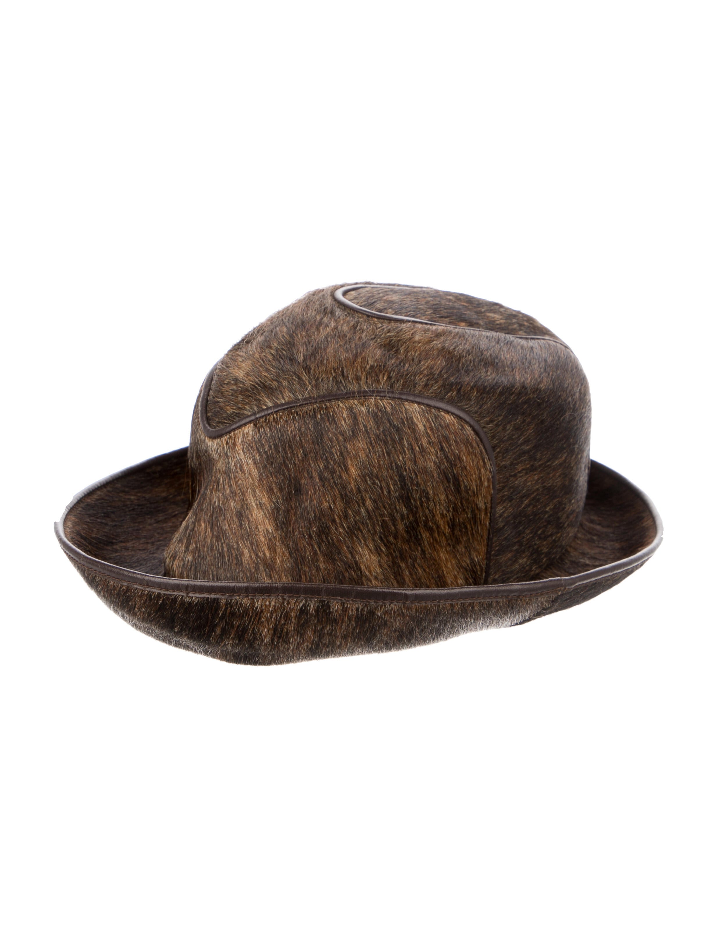 Vintage - Unbranded Calf Hair Bowler