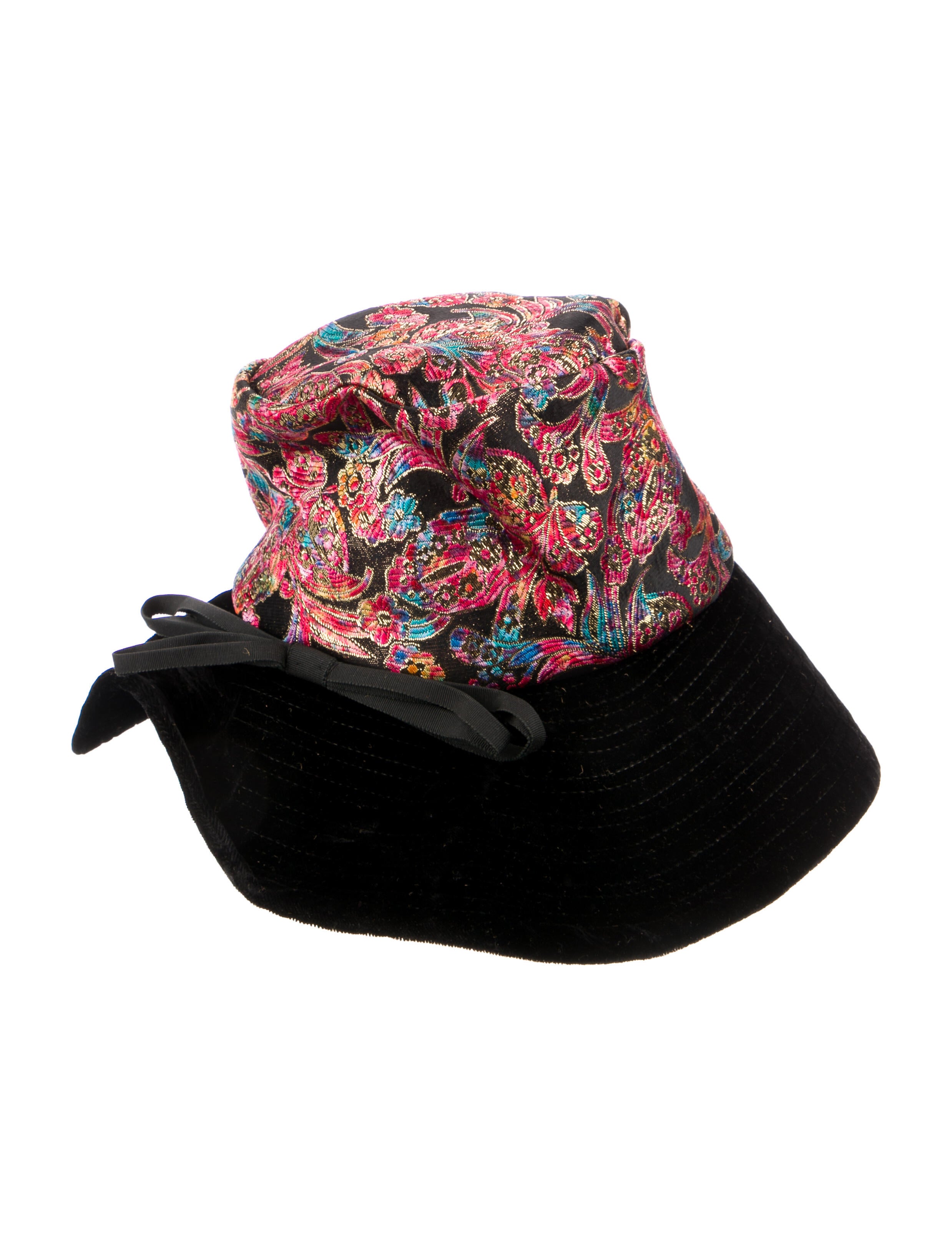 Vintage - Unbranded Printed Bucket Hat