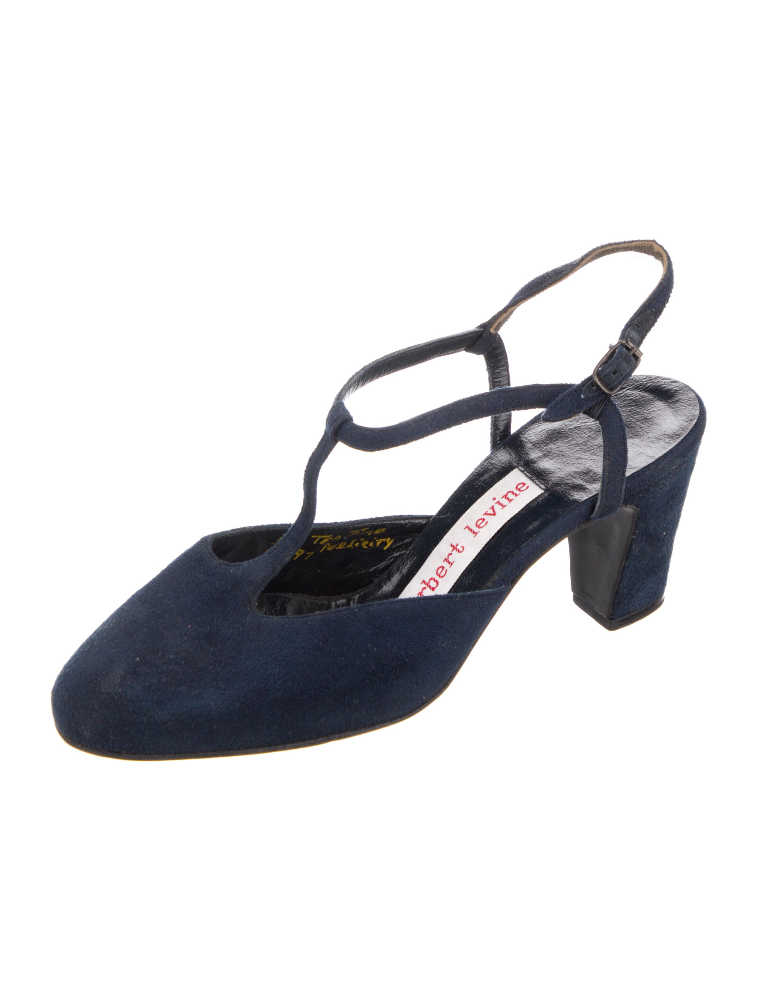 Herbert Levine Vintage 1970's Slingback Pumps