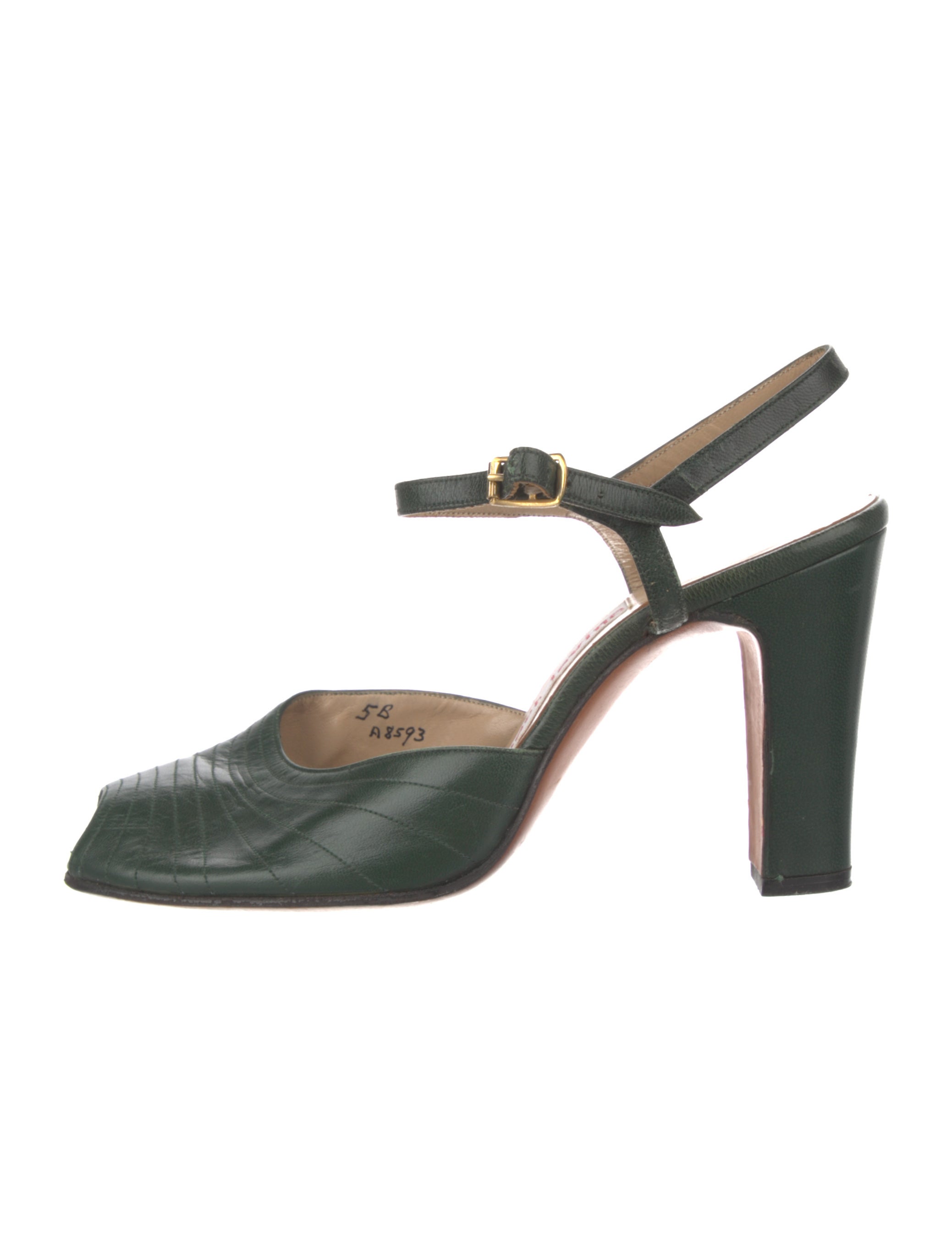 Herbert Levine Vintage 1970's Slingback Pumps