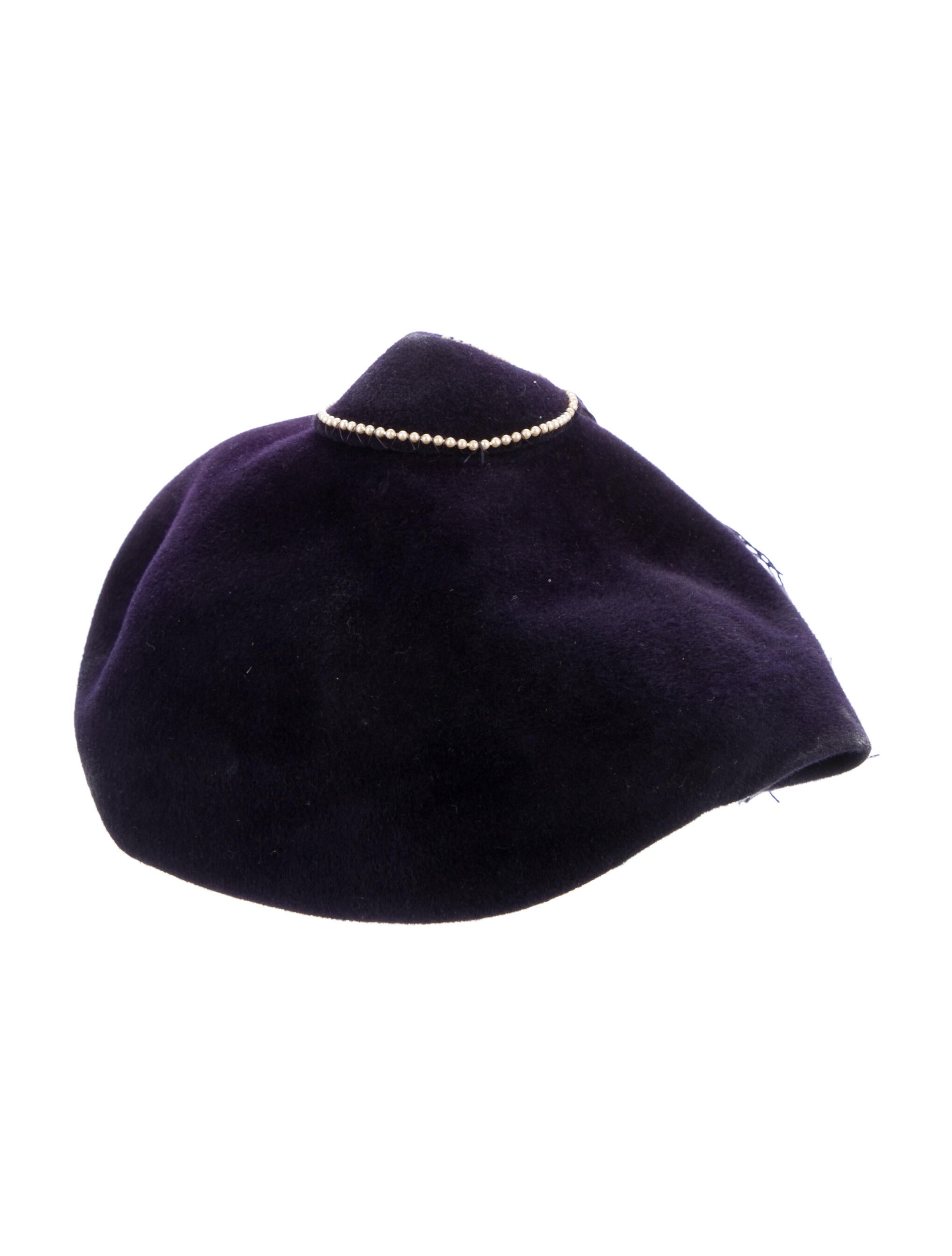 Vintage - Unbranded Velvet Pillbox Hat