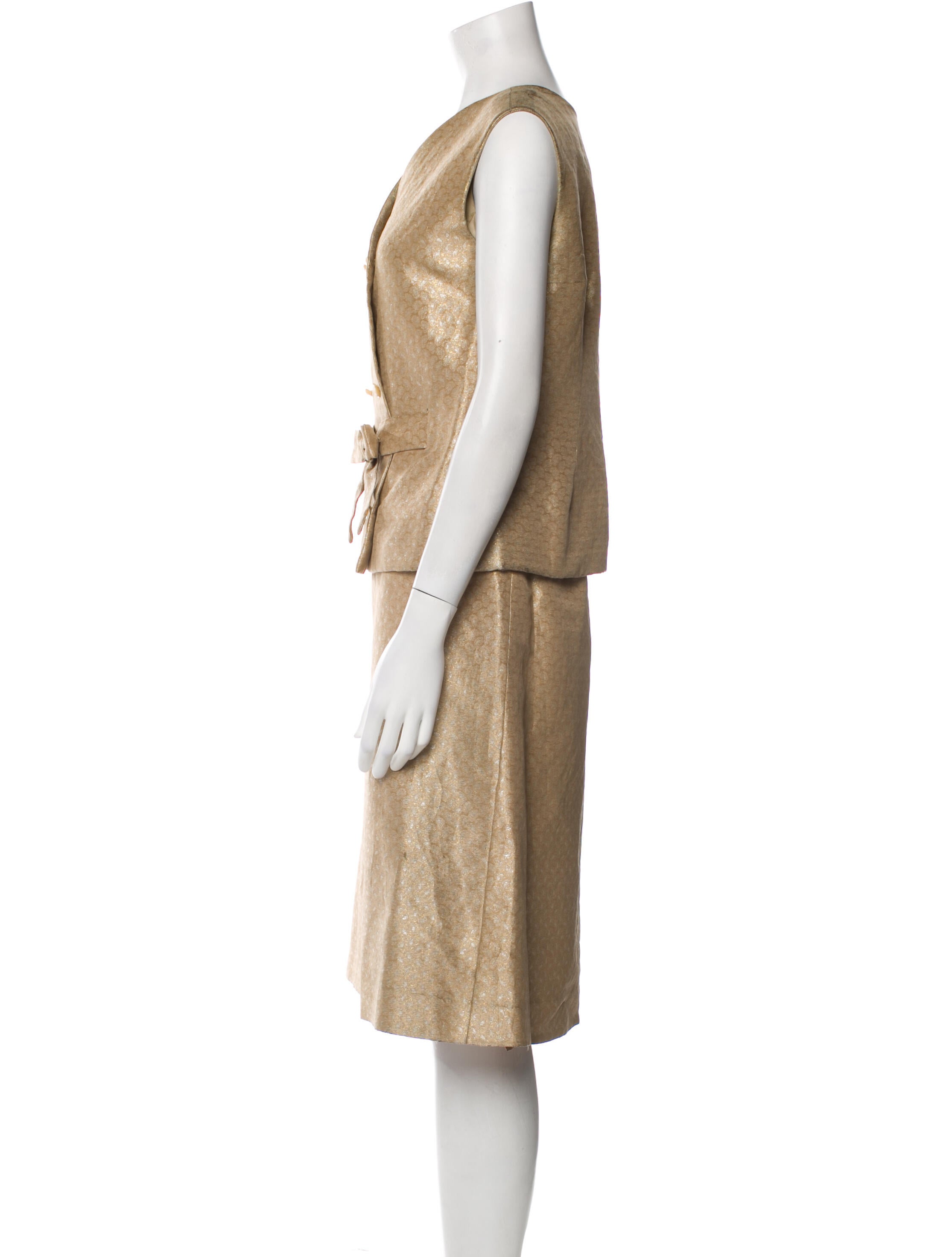 Nina Ricci Vintage 1950's Dress Set