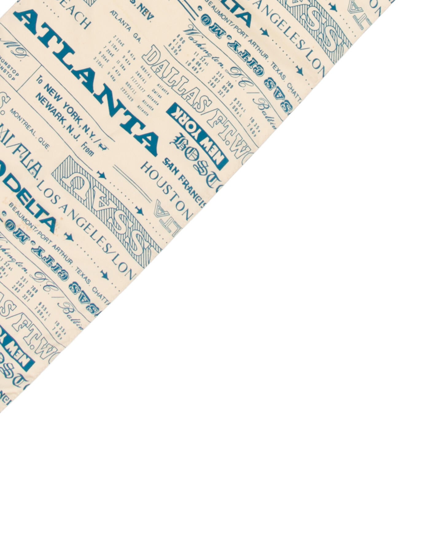 Vintage - Unbranded Printed Scarf