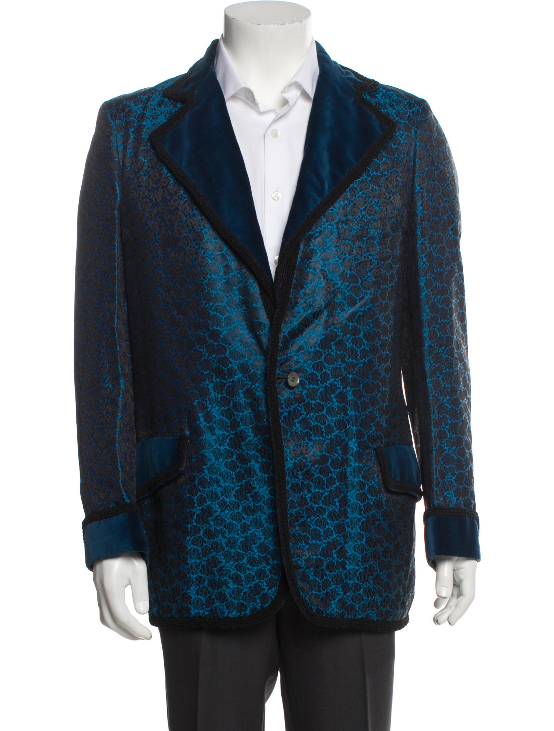 Vintage - Unbranded Vintage Printed Blazer