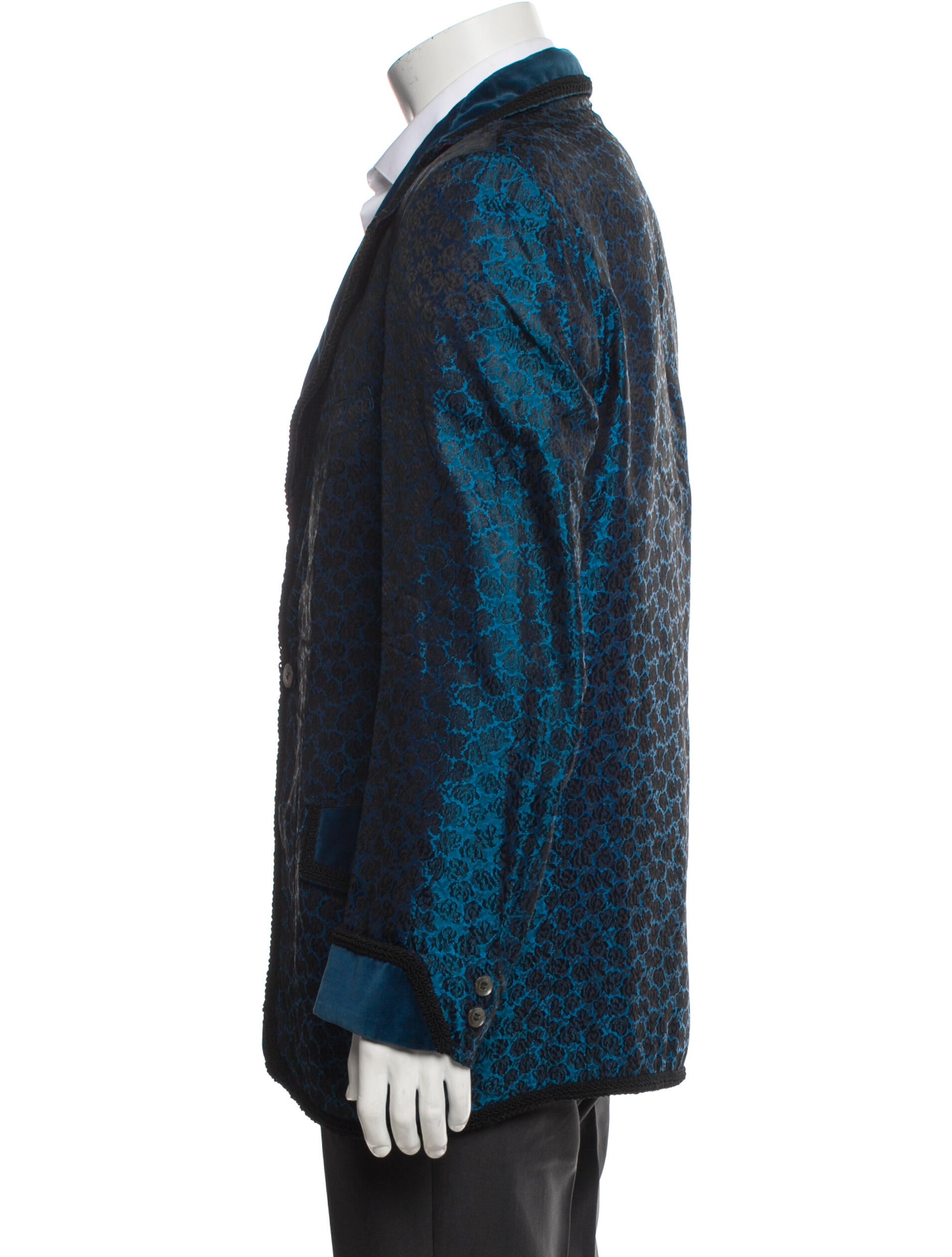 Vintage - Unbranded Vintage Printed Blazer