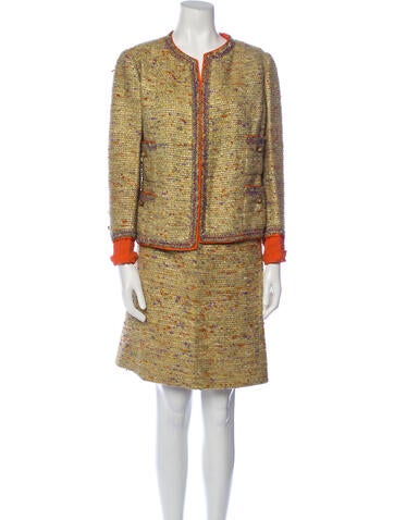 Chanel Suits and Sets Vintage Late 1950's - Early 1960's Skirt Suit S