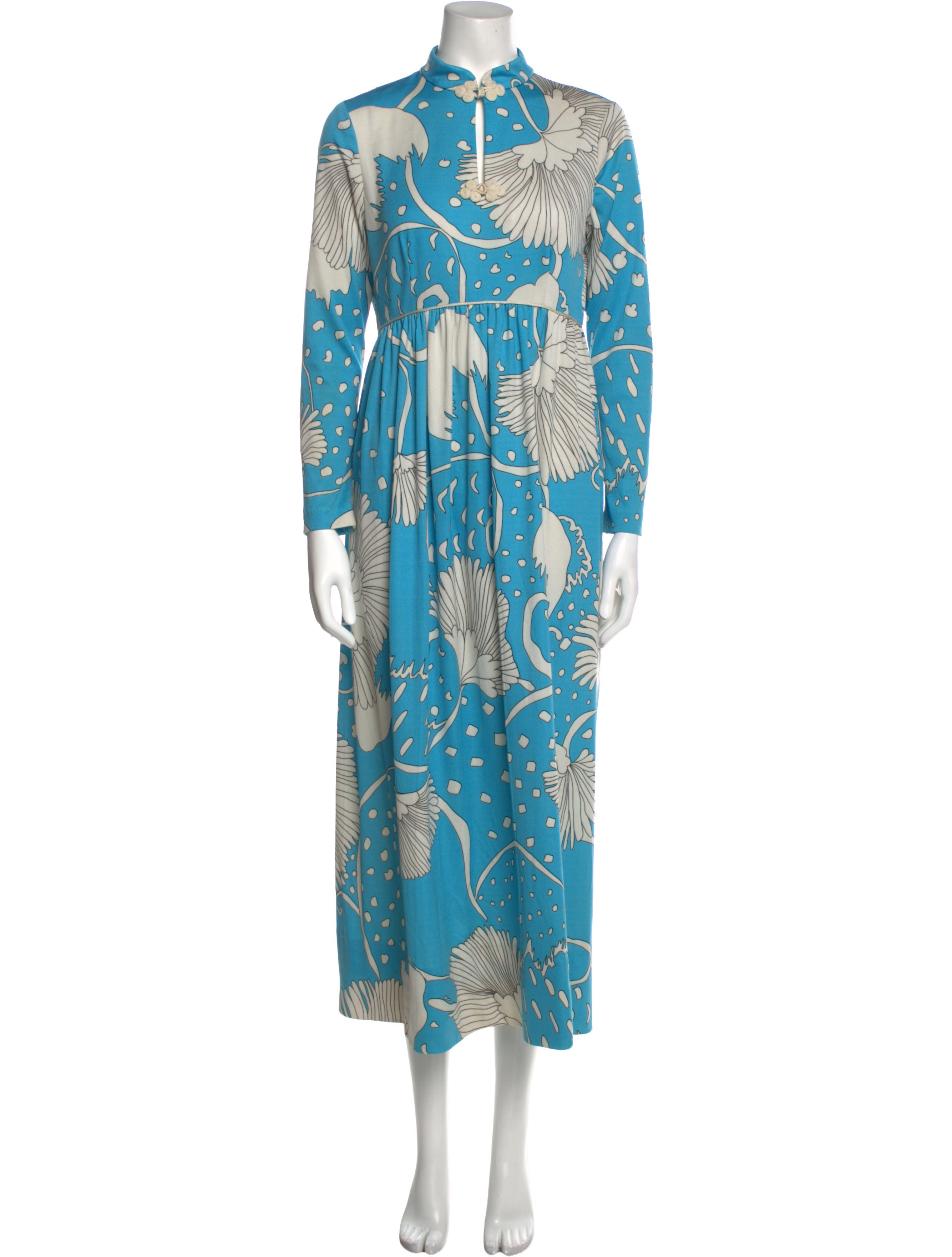 Anne Fogarty Vintage Long Dress