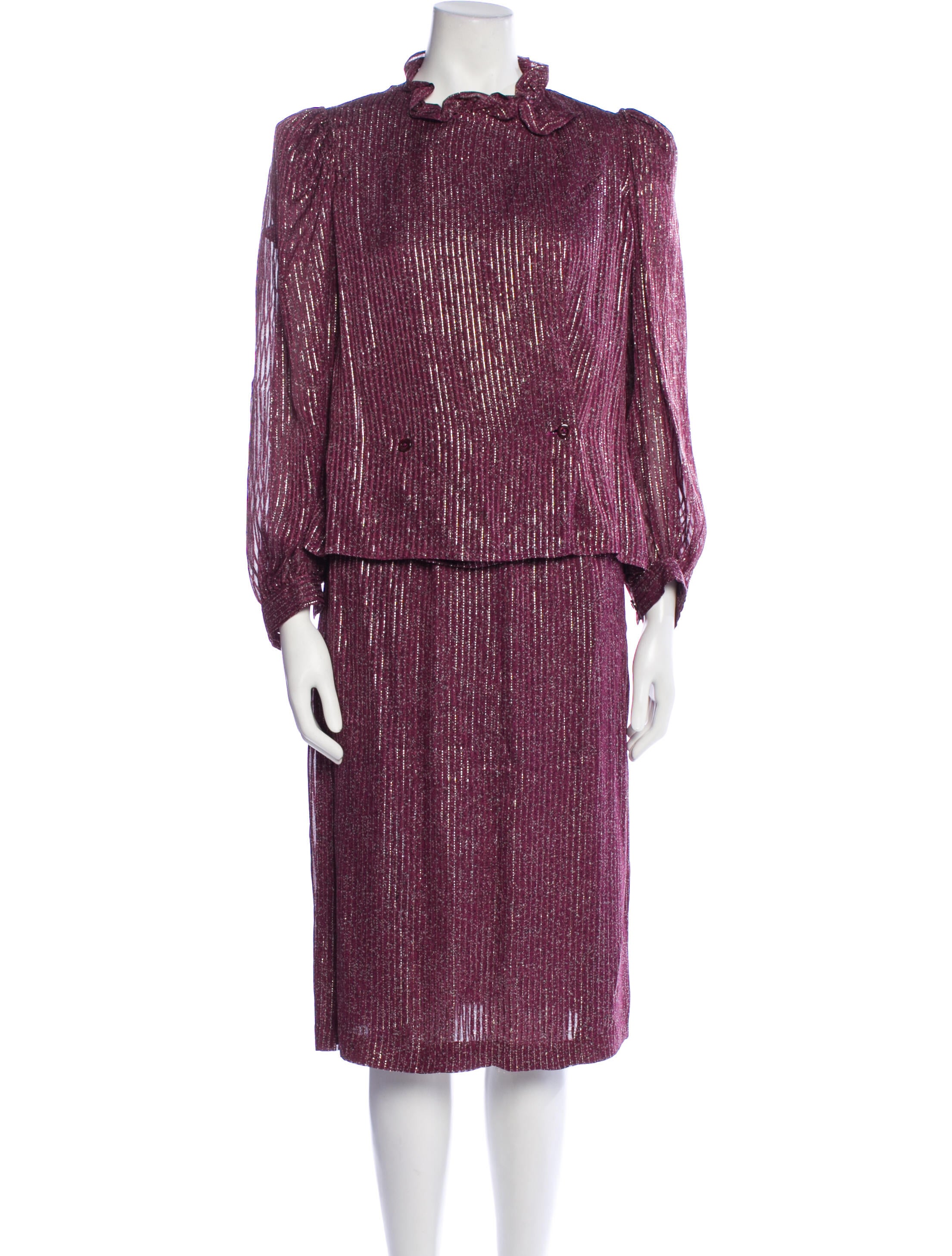 Vintage - Unbranded Vintage 1980's Skirt Set