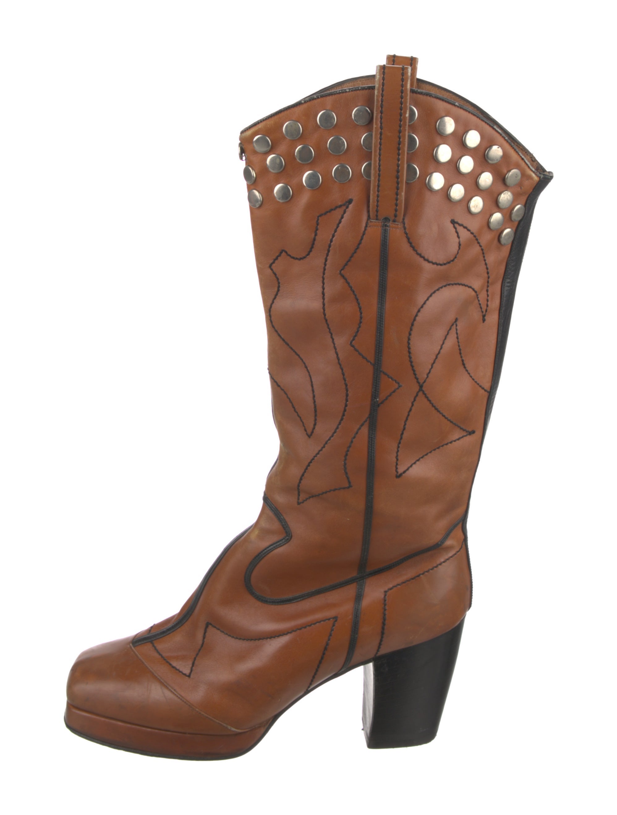Herbert Levine Vintage 1960's Western Boots