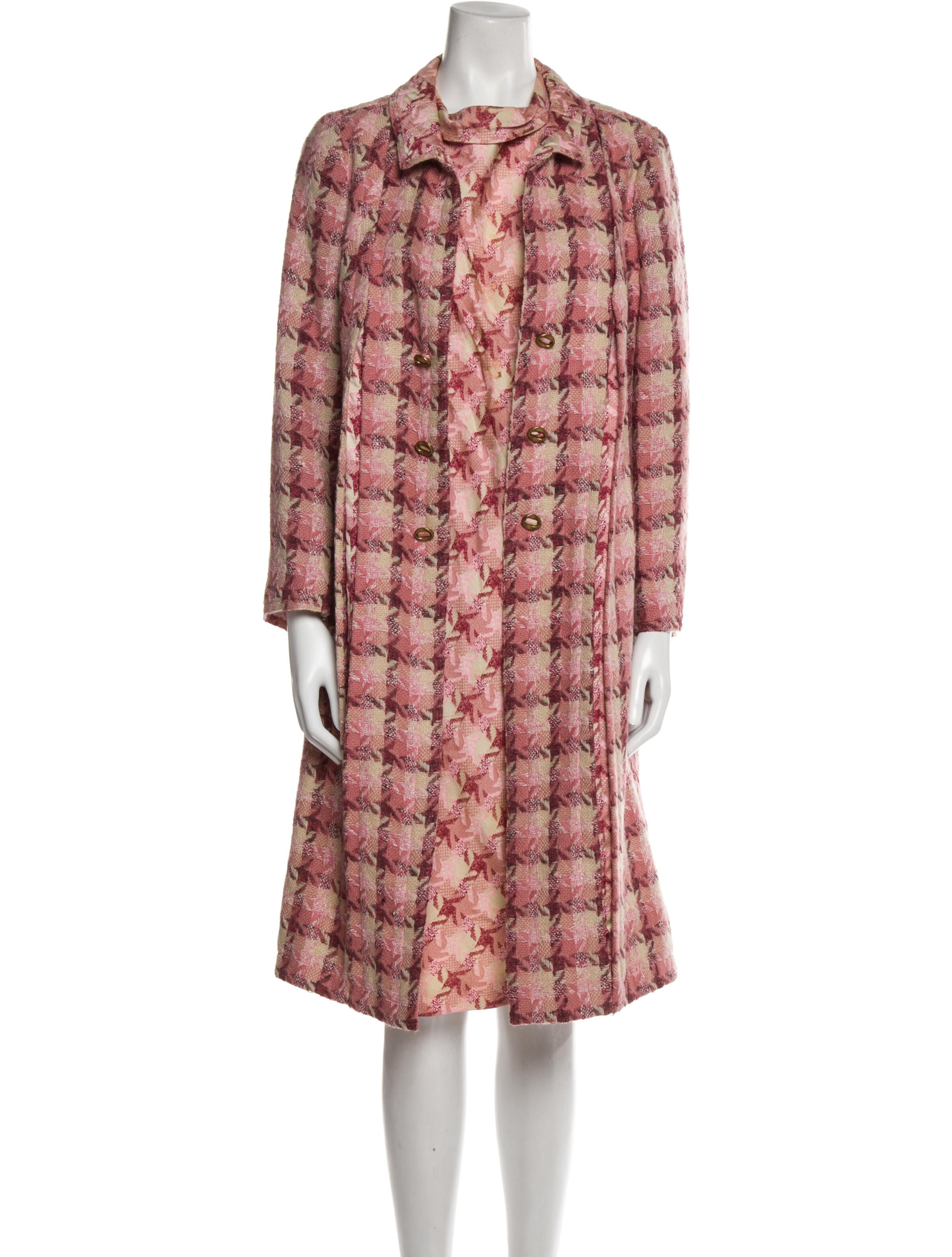 Vintage - Unbranded Vintage Printed Dress Set