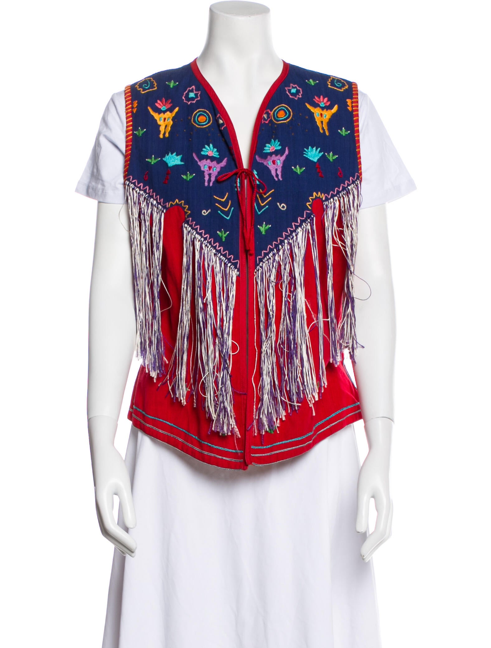 Vintage - Unbranded Vintage Printed Vest