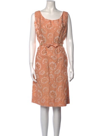 Mollie Parnis Studio Dresses Vintage Knee-Length Dress XS