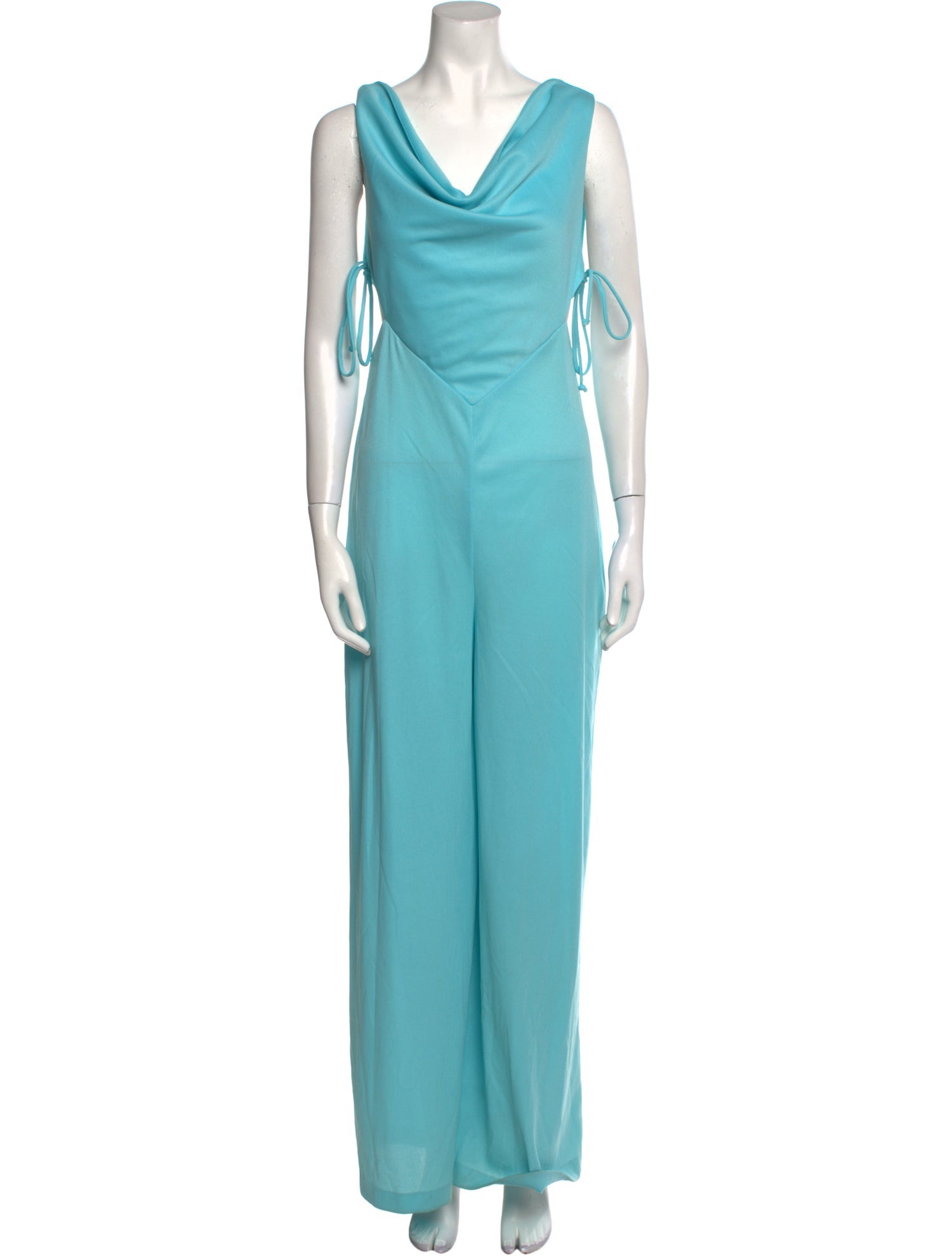 Vintage - Unbranded Cowl Neck Jumpsuit