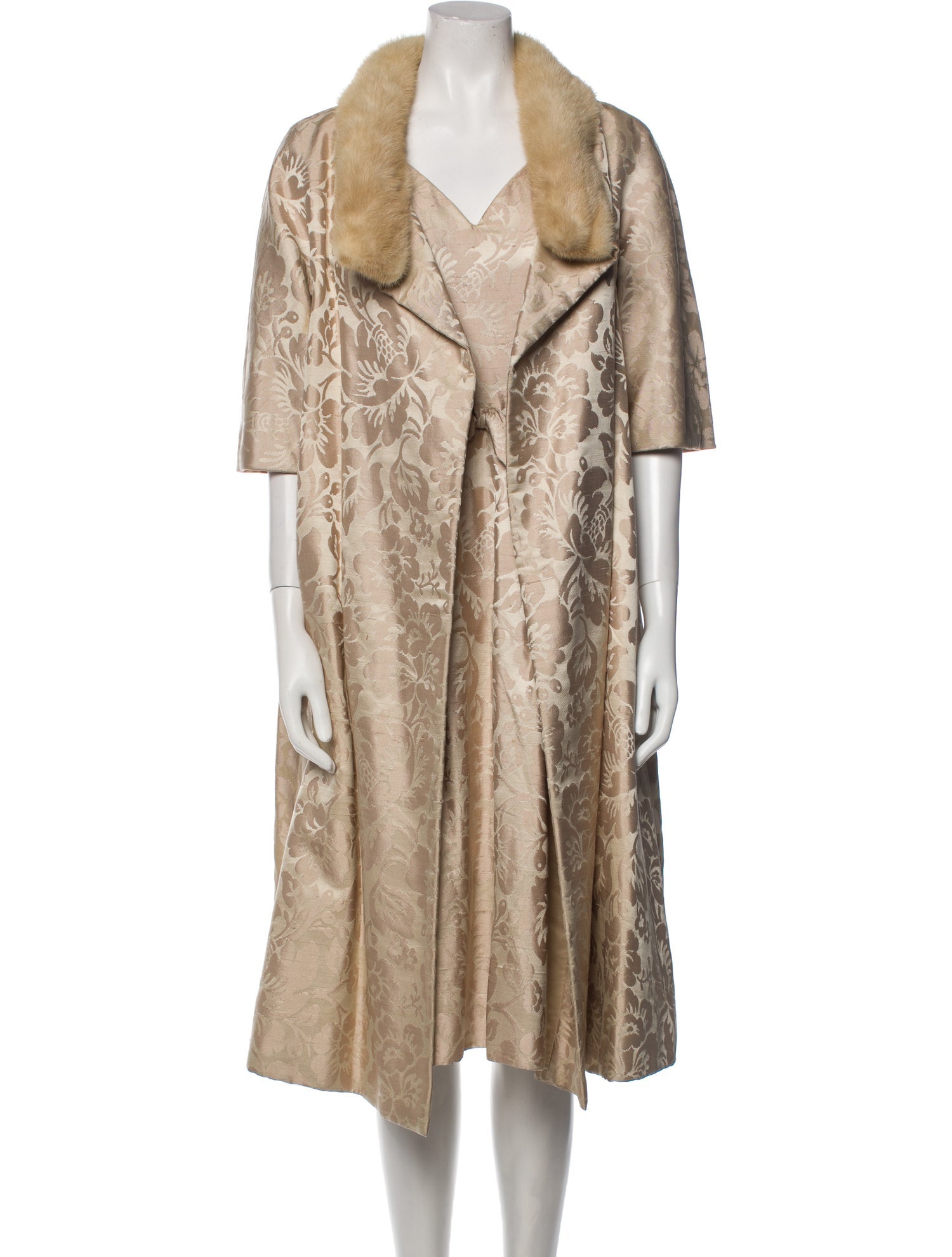 Adele Simpson Vintage 1950's Dress Set