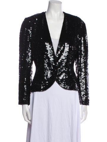 Black Tie Jackets Vintage 1980's Evening Jacket S