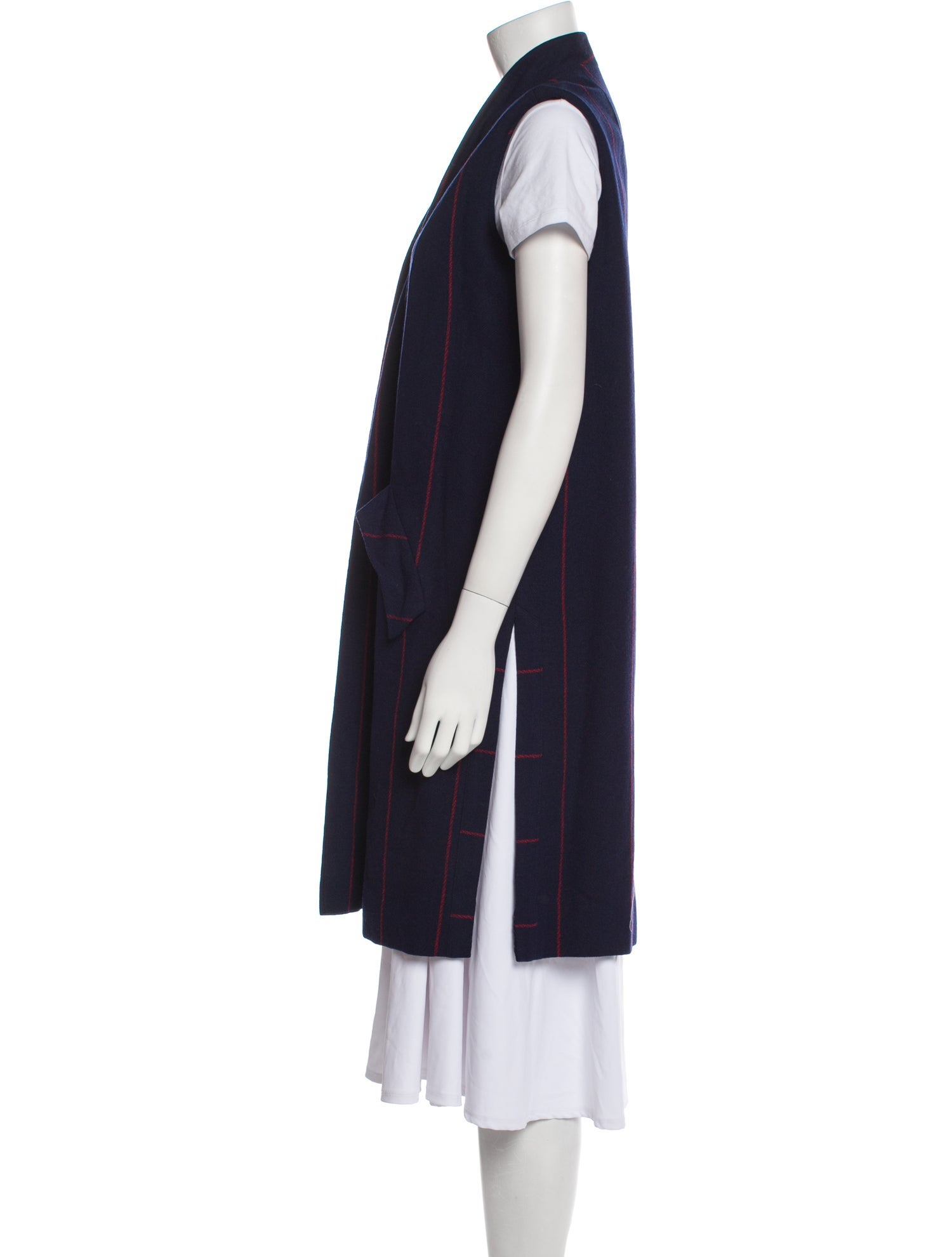 Vintage - Unbranded Vintage Striped Vest