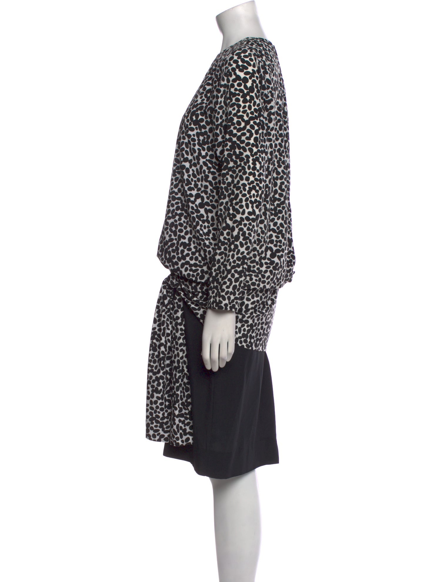 Egon Von Furstenberg Vintage Knee-Length Dress