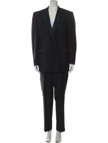 Vintage - Unbranded Suiting 1980's Two-Piece Suit XL