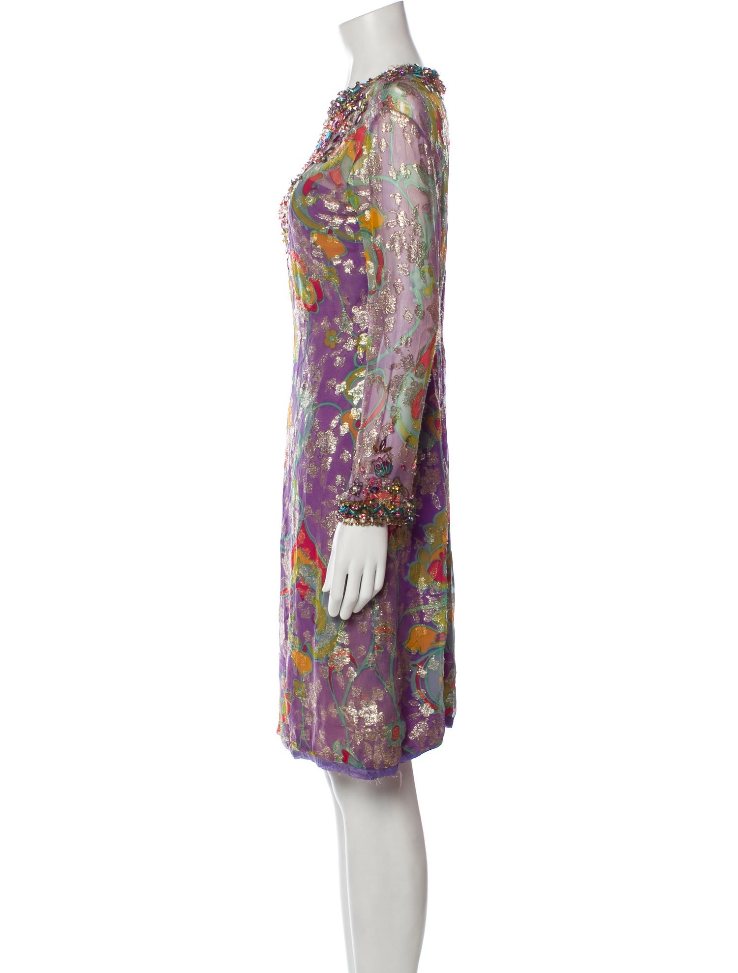 Oscar de la Renta Vintage Knee-Length Dress