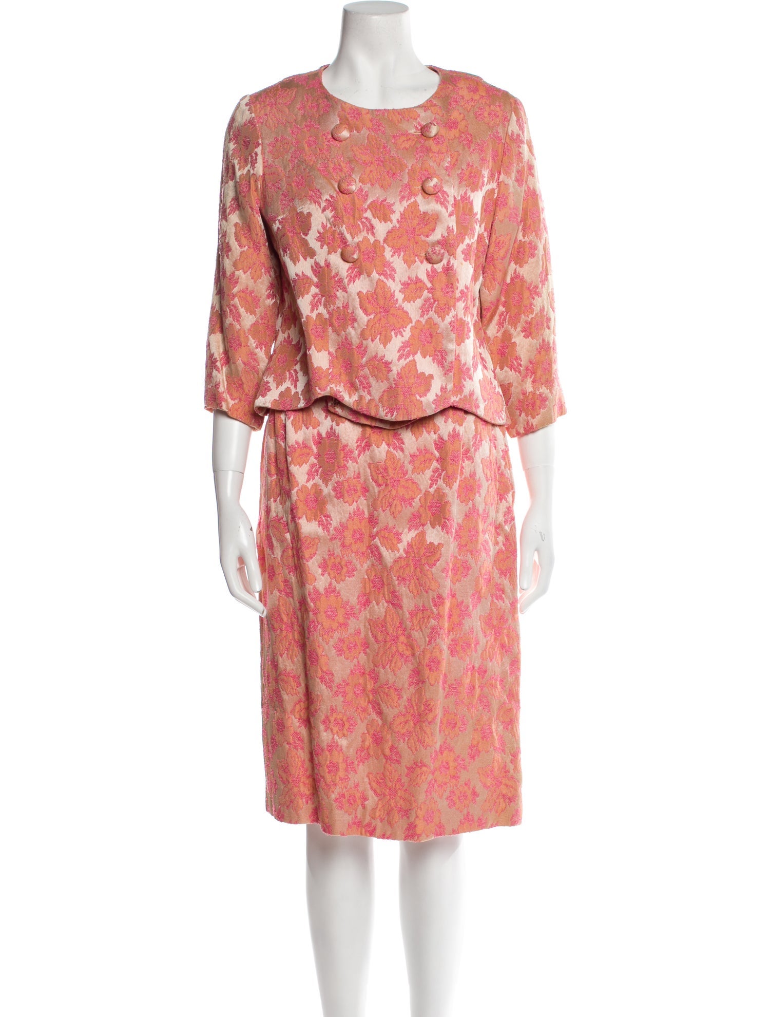 Vintage - Unbranded Vintage Late 1970's - Early 1980's Skirt Suit