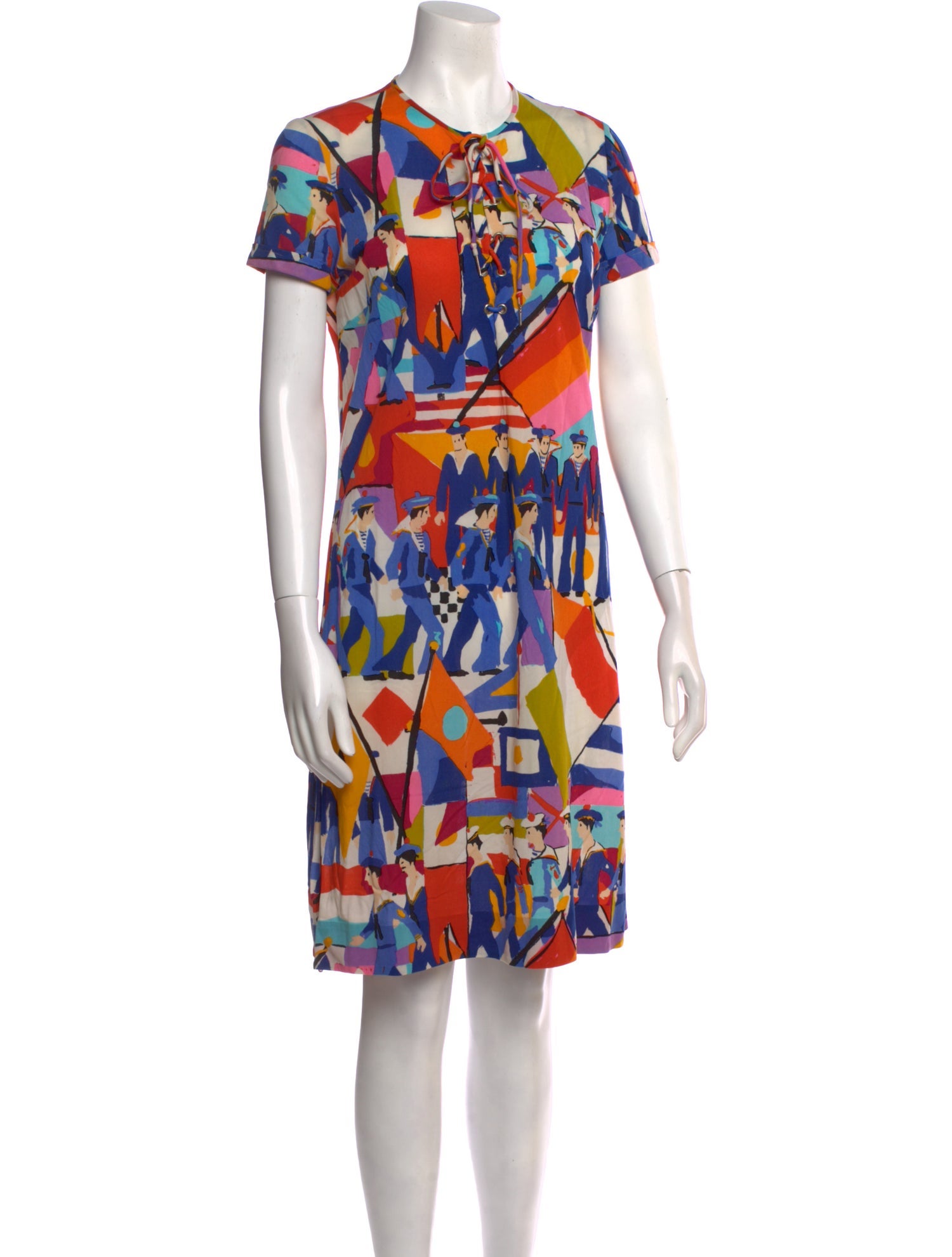 Ken Scott Vintage Knee-Length Dress