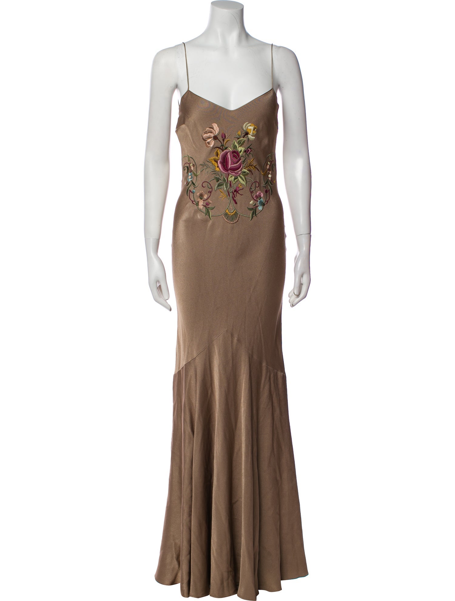 John Galliano Vintage Long Dress - Brown Dresses, Clothing - WVNTG33261 ...