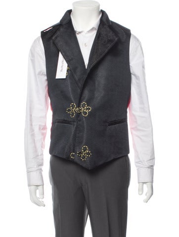 Vintage - Unbranded Outerwear Printed Vest L